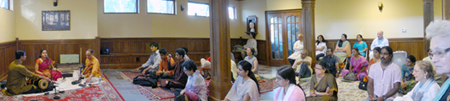 Shrine room and meditation hall